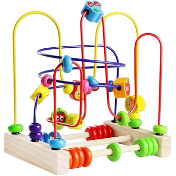 ikea wooden bead maze