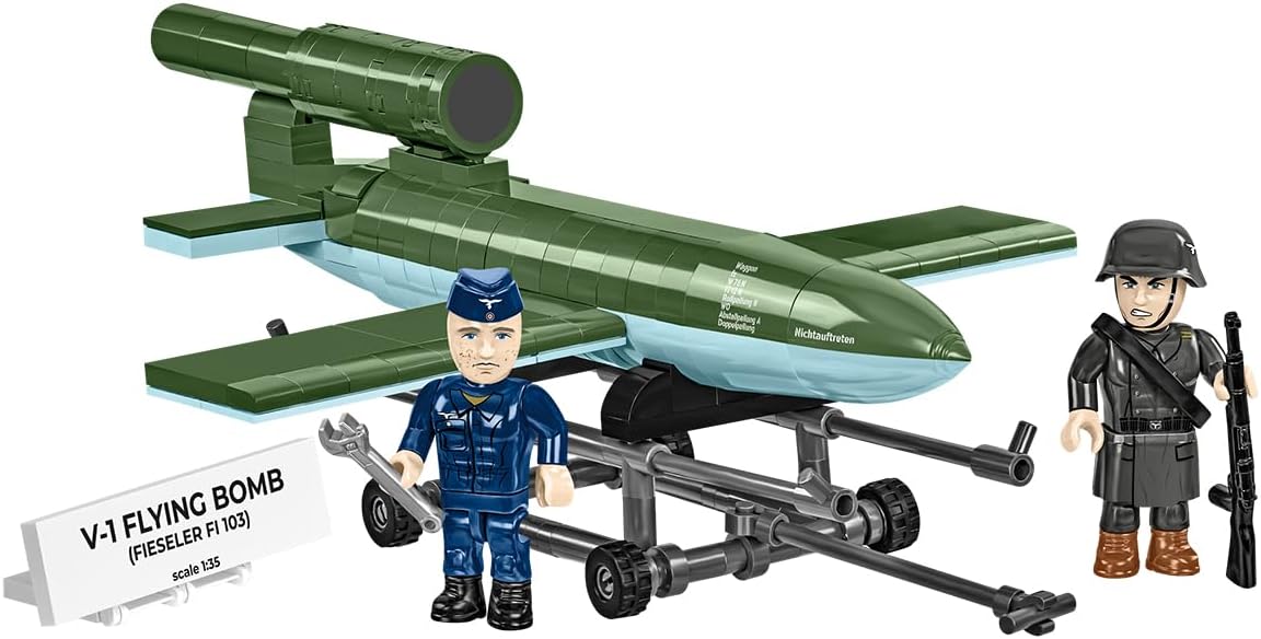 COBI Historical Collection V-1 Flying Bomb (FI 103) Building Set, 265 Pieces