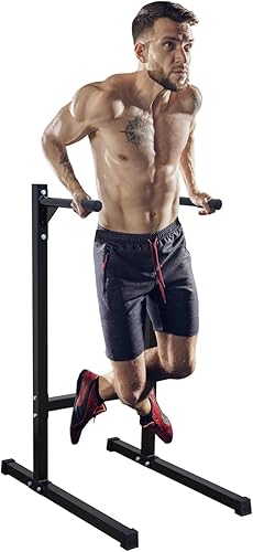 Miniatura 11 de Estación de barra de inmersión de altura ajustable, estación de inmersión resistente para gimnasio en casa, estación de inmersión multifunción,