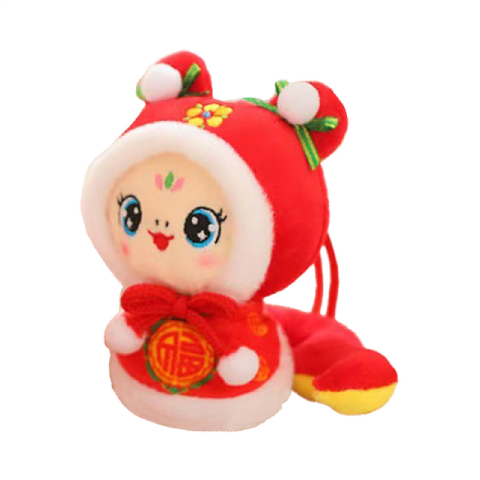 Cute Animal Plush Toy - Plush Toys Soft 2025 Snake Year Stuffed Doll | Kids Pillow Prank Mascot Cute Home Decor for Kids & Home