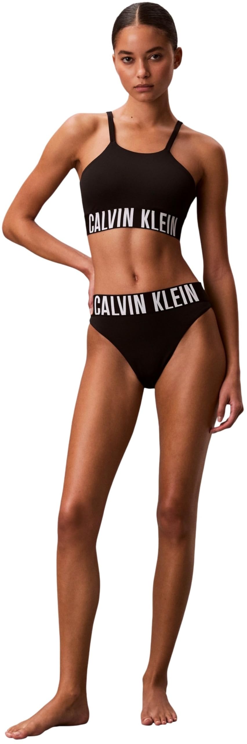 Calvin Klein Damen Bralette Lv00q61187 Badeoberteil (1er Pack)