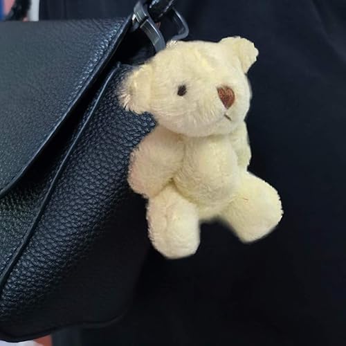 Miniatura 6 de KUDES 12 piezas de 2.4 in, mini oso de peluche conjunto de animales de peluche, caja de regalo de boda, juguete para cumpleaños, decoración de boda,