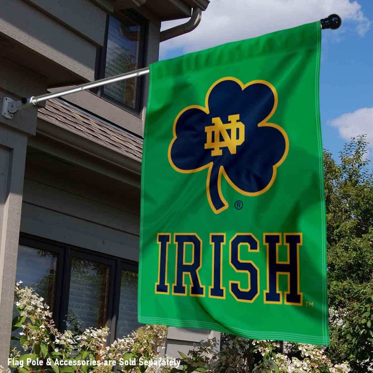 WinCraft Irish Shamrock Top Sleeve Banner Flag
