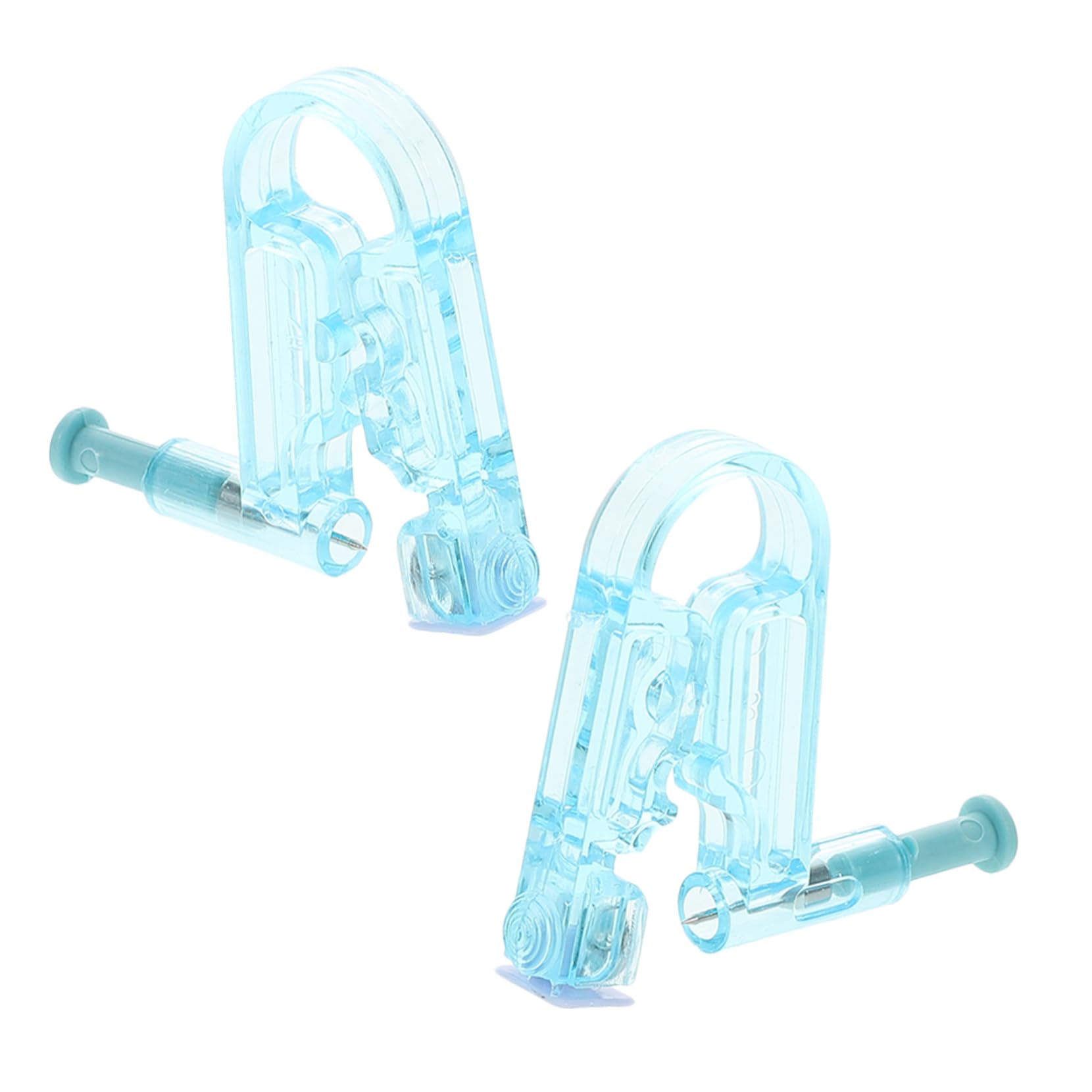 Beatifufu 2pcs Ear Studs Piercer For Children Adults Earring Ear Piercing Kit Ear Hole Piercing Tool Ideal For Home Salon Or Travel