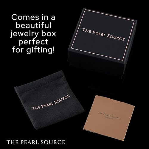 Miniatura 6 de THE PEARL SOURCE Pulsera de perlas blancas de agua dulce para mujer pulsera de perlas cultivadas en plata de ley 925 con perlas cultivadas