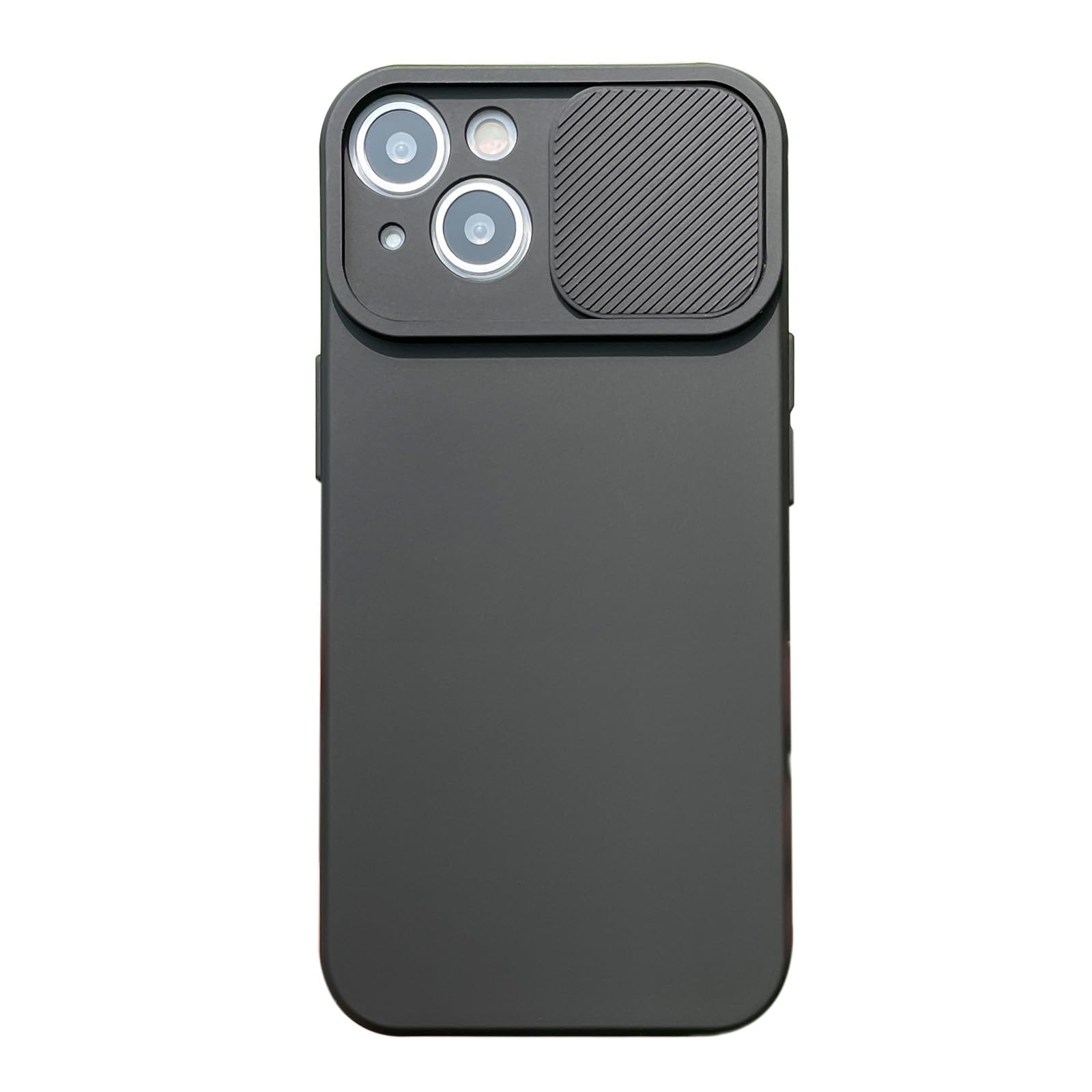 Dechyi Cover per iPhone 13 mini con Vetro Temperato Custodia con Scorrevole Protezione Fotocamera Custodia Rotante Anello Supporto Antiurto TPU Bumper
