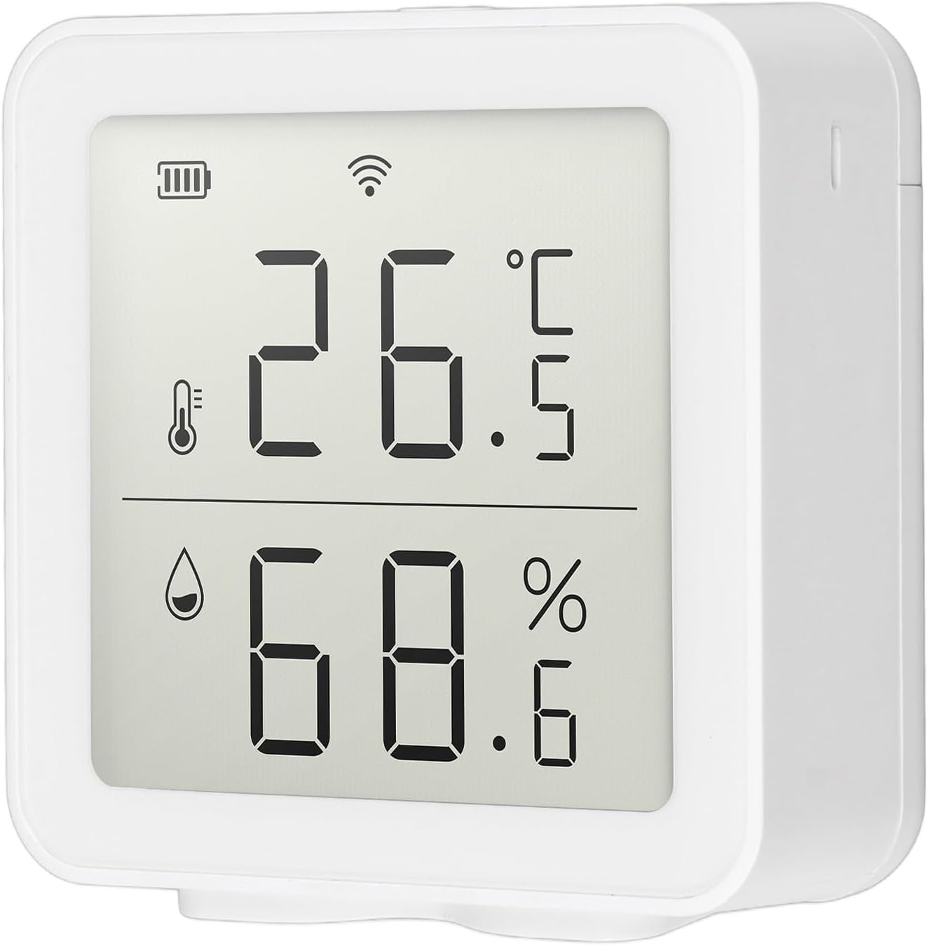 Amazon.com: Indoor Thermometer Meter Mobile APP Screen WiFi Wireless ...