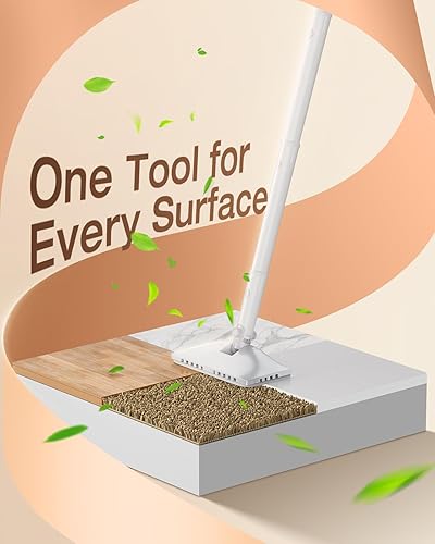 Miniatura 6 de LABIGO Trapeador de vapor 10 en 1 con vaporizador de mano desmontable, tanque de 11.8 fl oz, calentamiento de 10 segundos, limpiador de vapor de 248