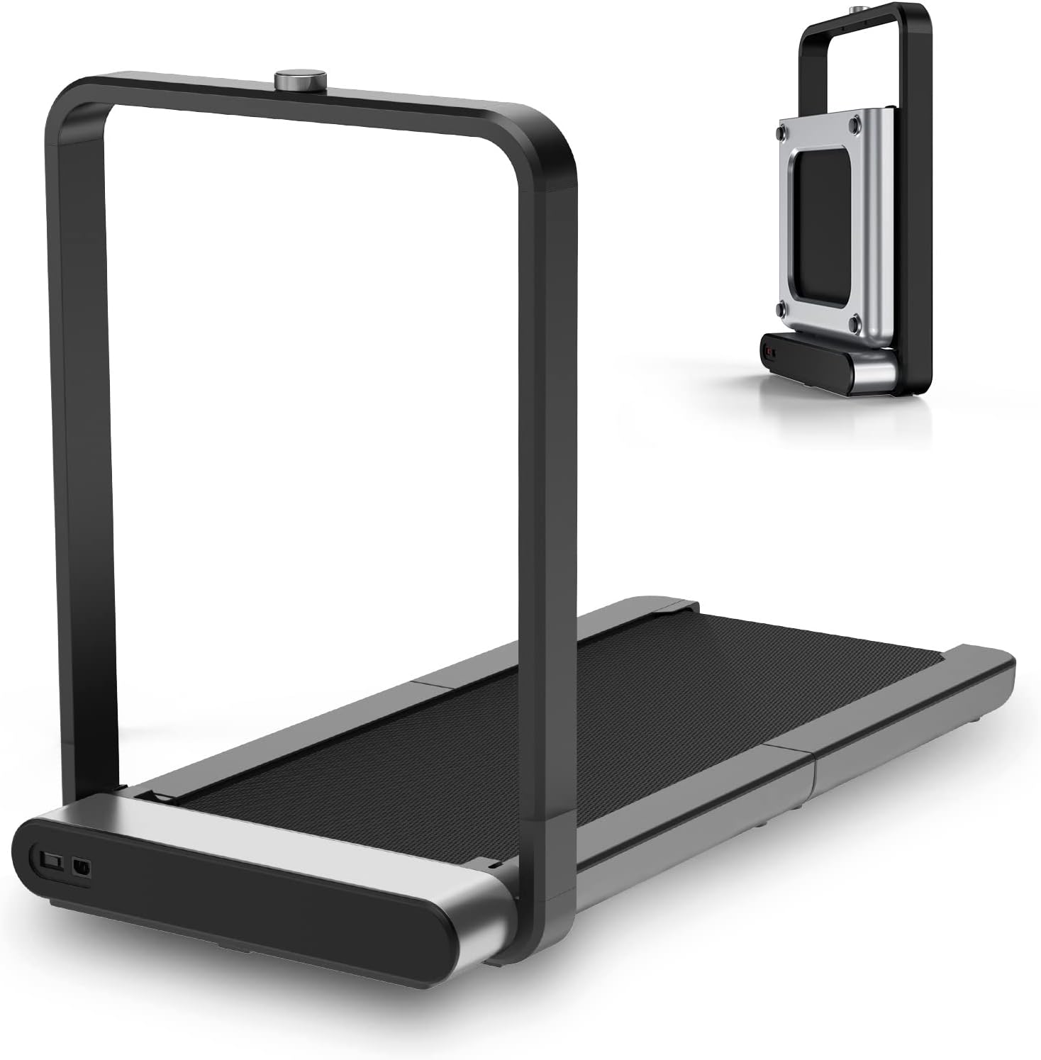WALKINGPAD X21 Foldable Treadmill Smart Double Folding Walking Pad and Running Machine Fitness Exercise Gym Alternative 1.0-7.5MPH Support NFC LED Display Black