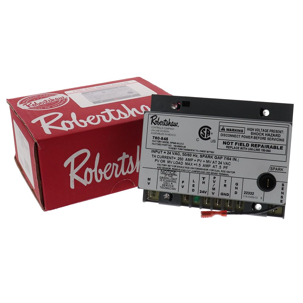 ROBERTSHAW 780-845 Gas Zünder Grau Kontrolle Zündkerze Kiste 24VOLT 100-00834-41 ROBERTSHAW 780-845 Gas Zünder Grau Kontrolle Zündkerze Kiste 24VOLT 100-00834-41
