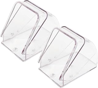 Doorbell Rain Cover, Doorbell Cover, PC Guard for Wireless Doorbells, Simple Installation for Home Entry Protection Weatherproof for Outdoor Areas(2pcs)