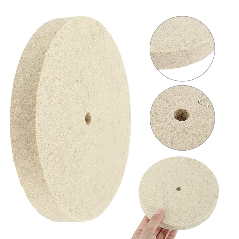 1 szt. 6 cali 150 mm tarcza polerska filcowa tarcza polerska podkładka ścierna narzędzia ścierne 150x20mm, A