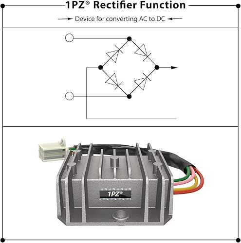 Miniatura 3 de 1PZ RV2-W04 4 cables regulador de voltaje rectificador para motocicleta, barco, ATV GY6 50 150cc Scooter ciclomotor JCL NST Taotao