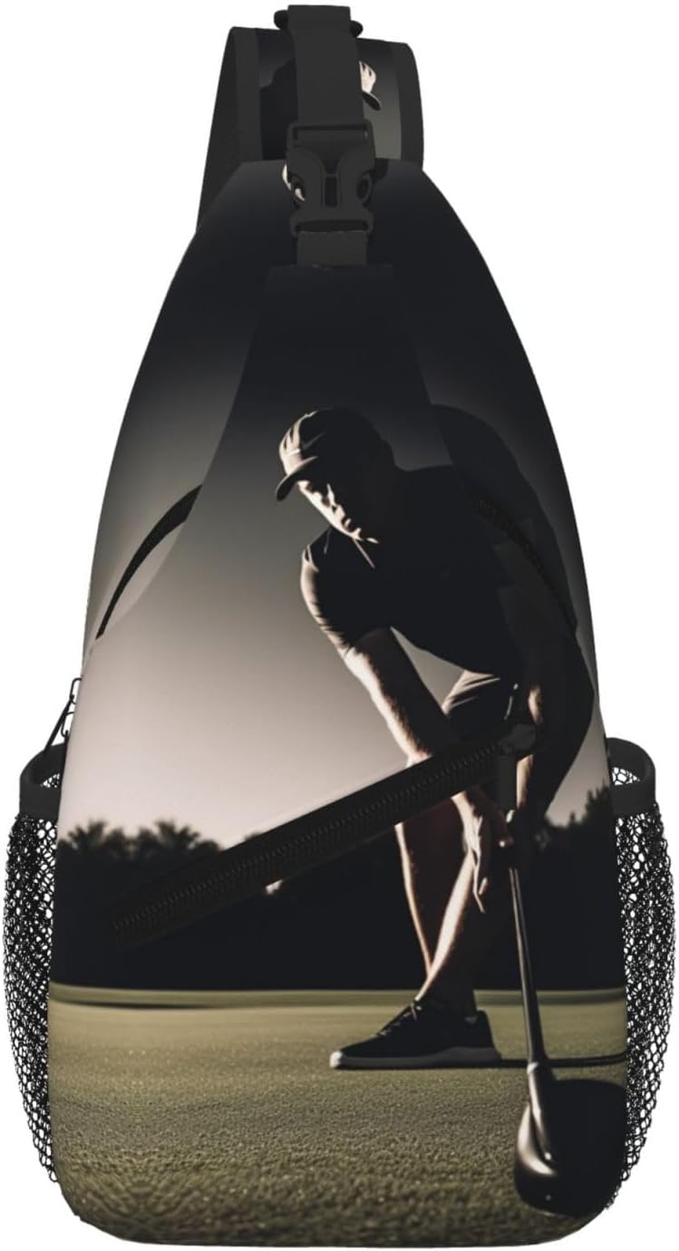 Sling Bag For Women Men Travel Hiking Backpack Crossbody Shoulder Chest Bags Golf Fitness Casual Daypack