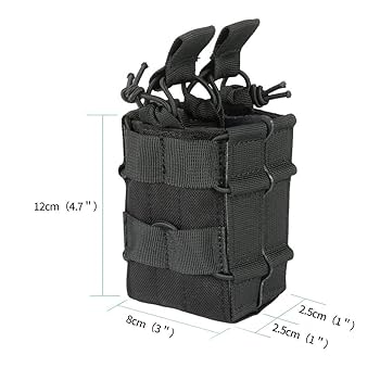 EXCELLENT ELITE SPANKER MOLLE Pistol Mag Pouch - Single/Double Tactical Magazine Holder