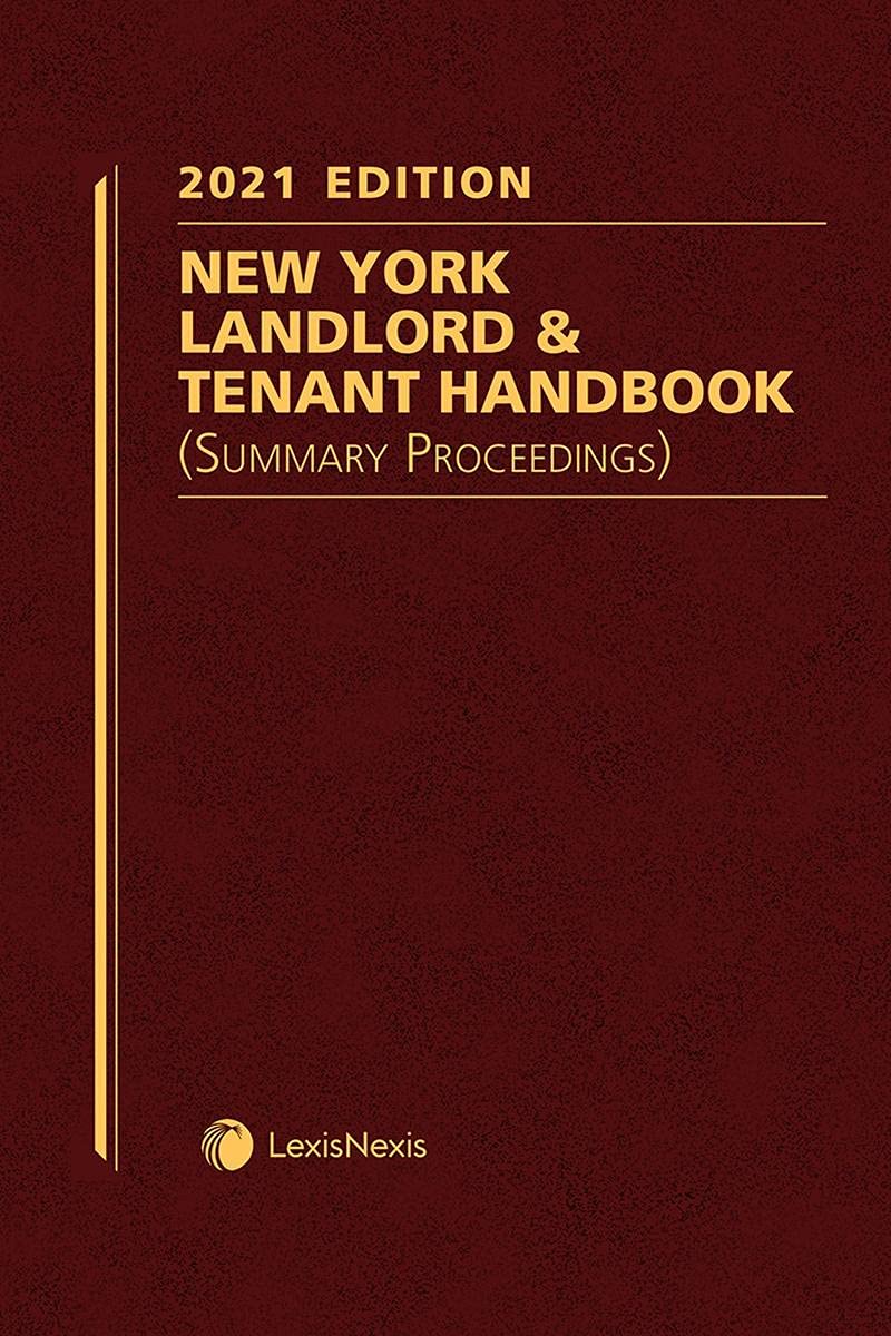 Buy New York Landlord & Tenant Handbook (Summary Proceedings) 2021 Edition — BookShops.in