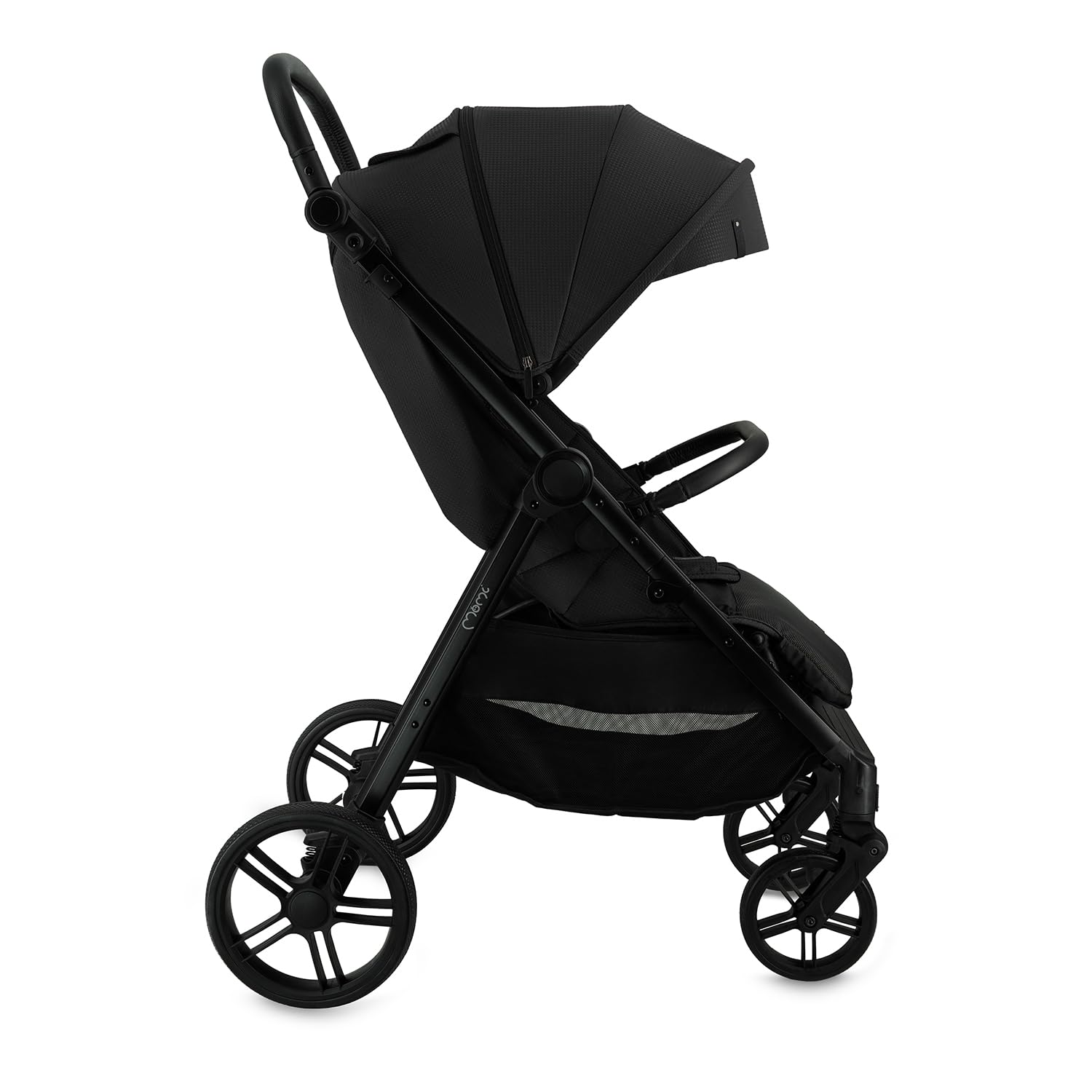 Silla de paseo MoMi CLARA a partir de 6 meses, hasta 22 kg de peso corporal, arnés de seguridad de 5 puntos, cubrepiernas, portavasos, cesta de compra, bolso, mosquitera, protector de lluvia
