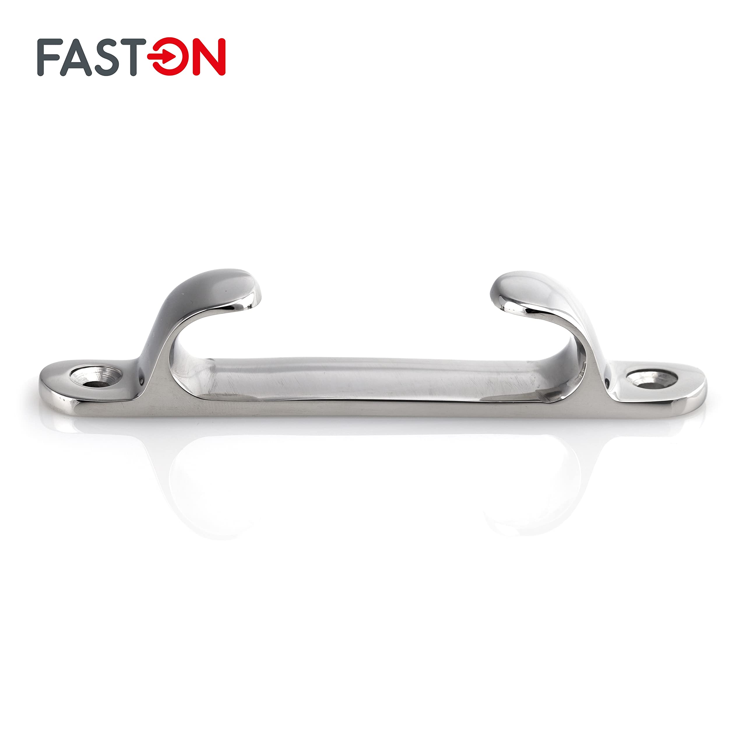 FASTON® Lippklampe Gerade Edelstahl A4 V4A Festmacherklampe Belegklampe Klampe Festmacher