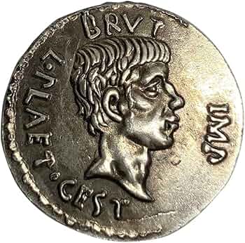 Amazon.co.jp: レプリカコイン ブルータス デナリウス 短剣 古代