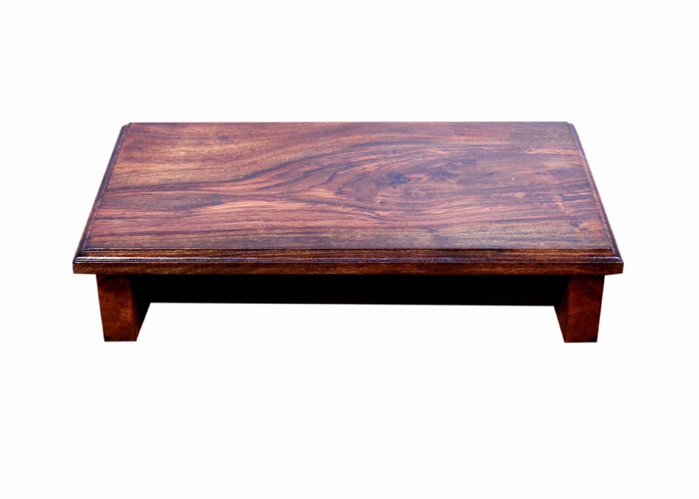 ROOFWOOD Sheesham Wood Religious Table | Brown Walnut Matte Finish