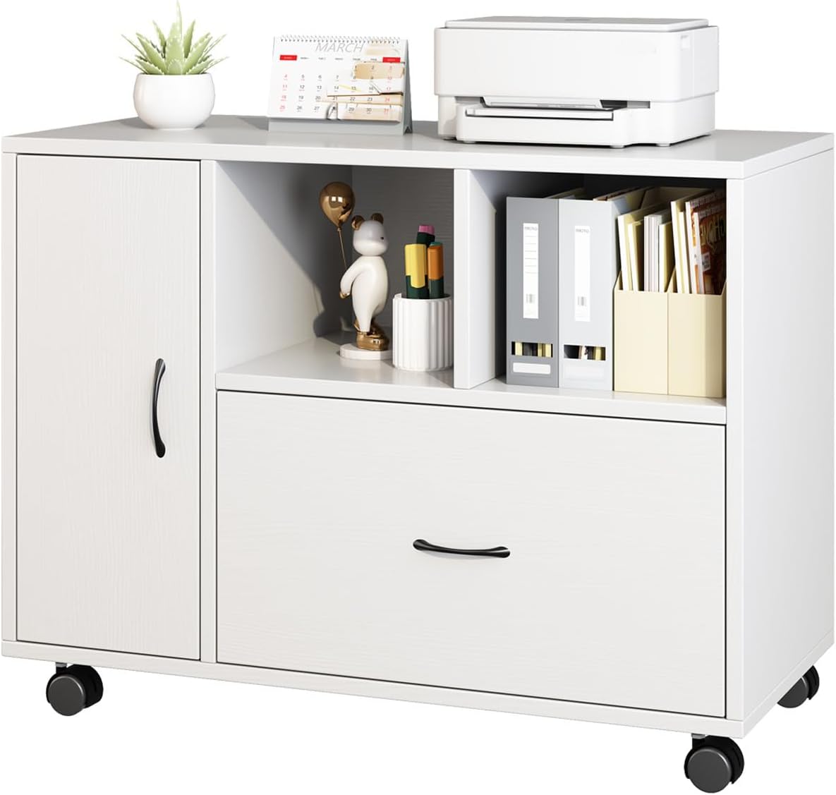 File 1Drawer Lateral File With Storage