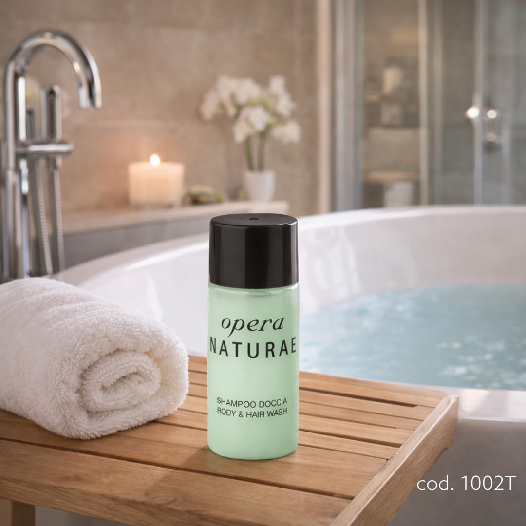 SHAMPOO DOCCIA ALLE ALGHE DI BORNETIA CON ESTRATTI DI GUARANA' DALLA PROFUMAZIONE NATURALE E DELICATA - 1 cartone da 300 flaconcini da 30ml