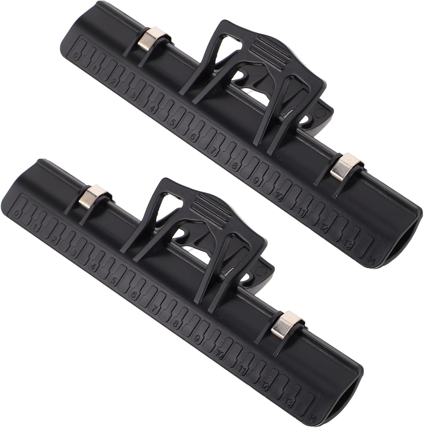 ibasenice 2pcs Creative Macaron Music Sheet Holder Clips Sturdy Large Plastic Clips for Flute and Piano Sheet Page Clips for Music Book Organization Color