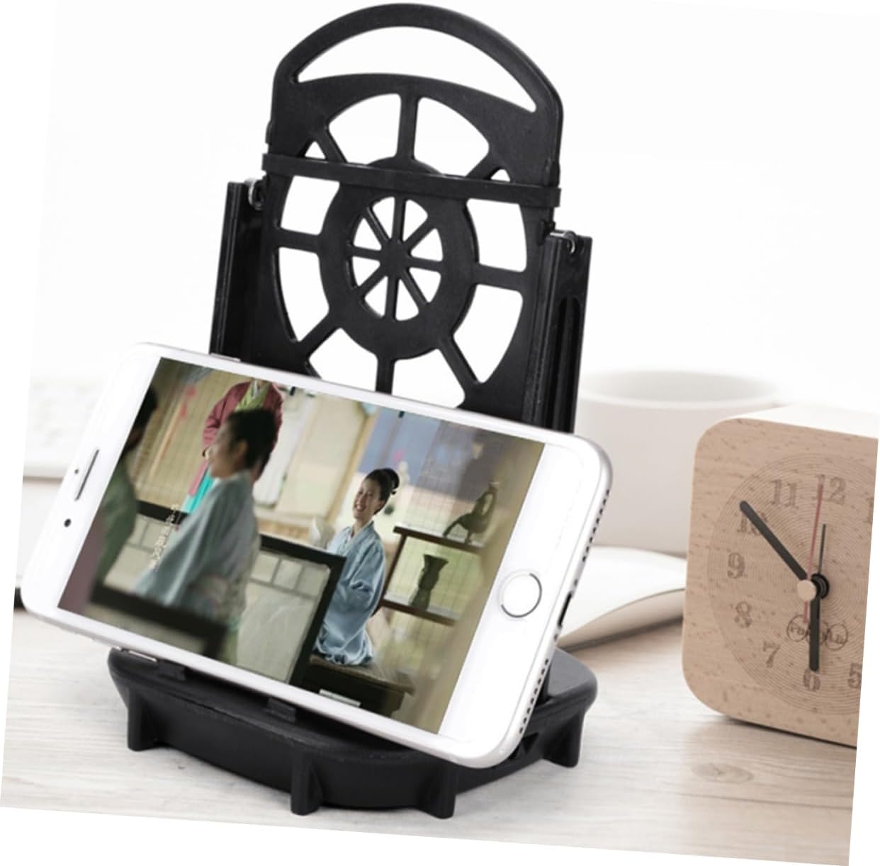 POPETPOP Stainless Steel Brush Stepper Phone Mute Stepper Bearing Pedometer for Sports