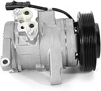Vista 4 de Kit de compresor de CA con embrague CO 10800C para Dodge Dakota 3.7L y 4.7L 2004 2005 2006 2007 y para Dodge Ram 1500 3.7L y 4.7L 2004 2005 2006