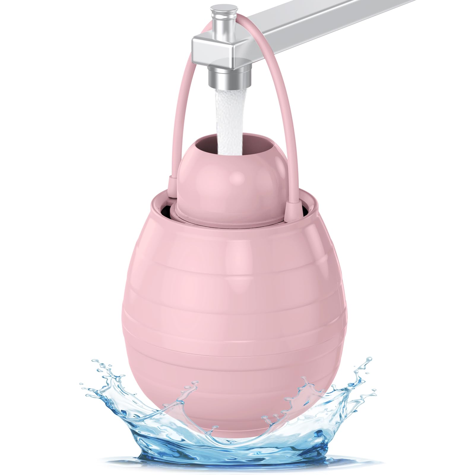 Bath Faucet Filter for Tub White for Water Filter Pink