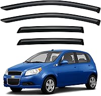 Vista 111 de Visores para ventanas y protectores contra la lluvia para Ford Fusion 2013, 2014, 2015, 2016, 2017, 2018, 2019, 2020, Deflectores de viento