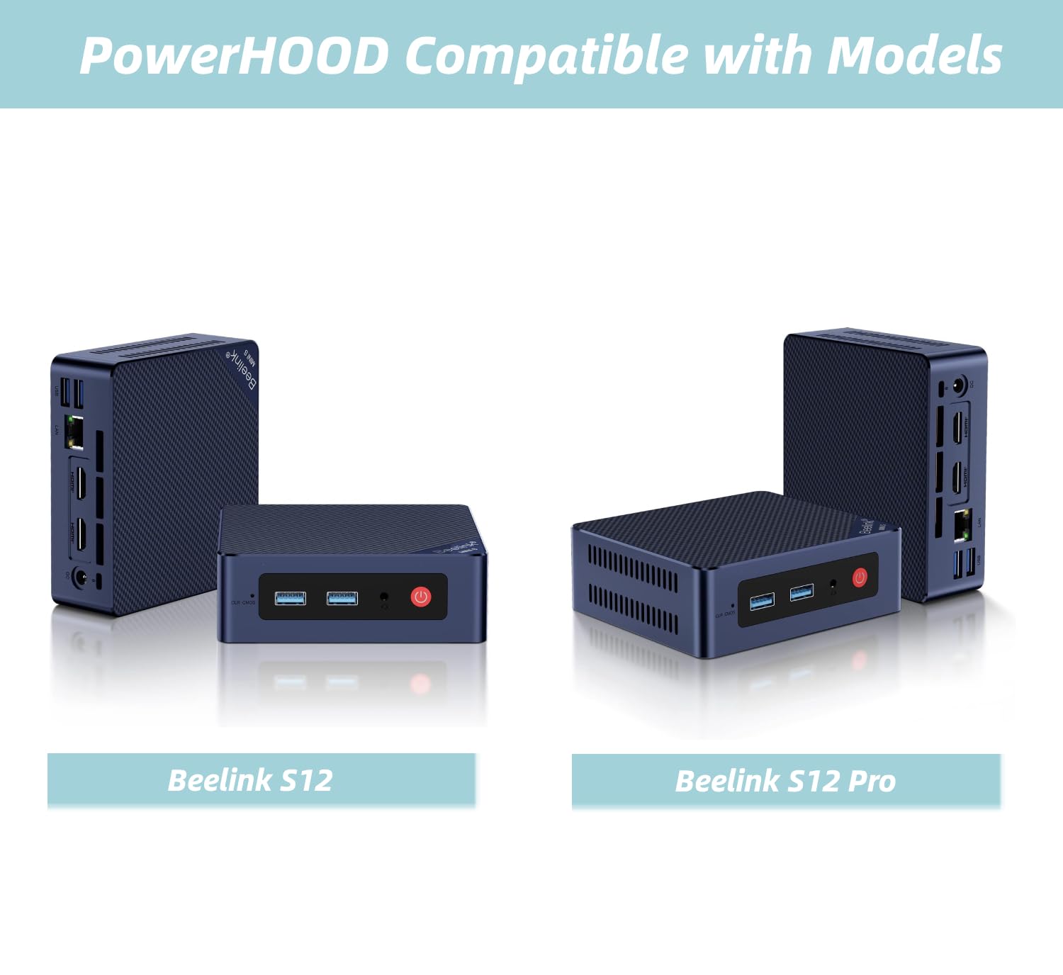 Amazon.com: PowerHOOD 12V AC Adapter Compatible with Beelink S12