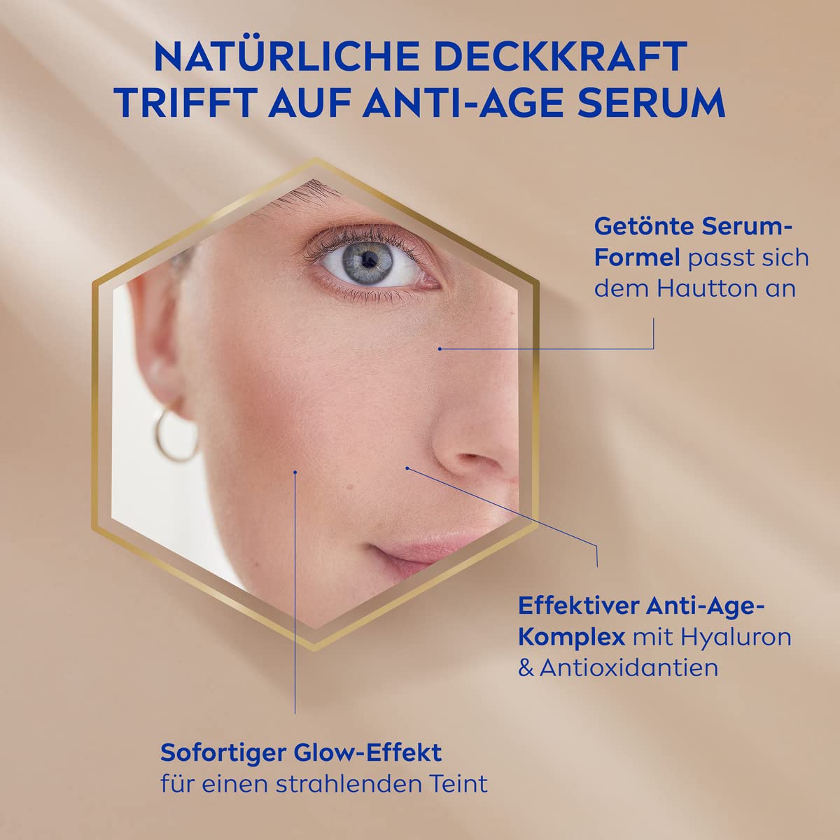 NIVEA Cellular Filler 3-in-1 Hyaluronic Serum, Medium, 30 ml, 30 ml (Pack of 1) - Image 3