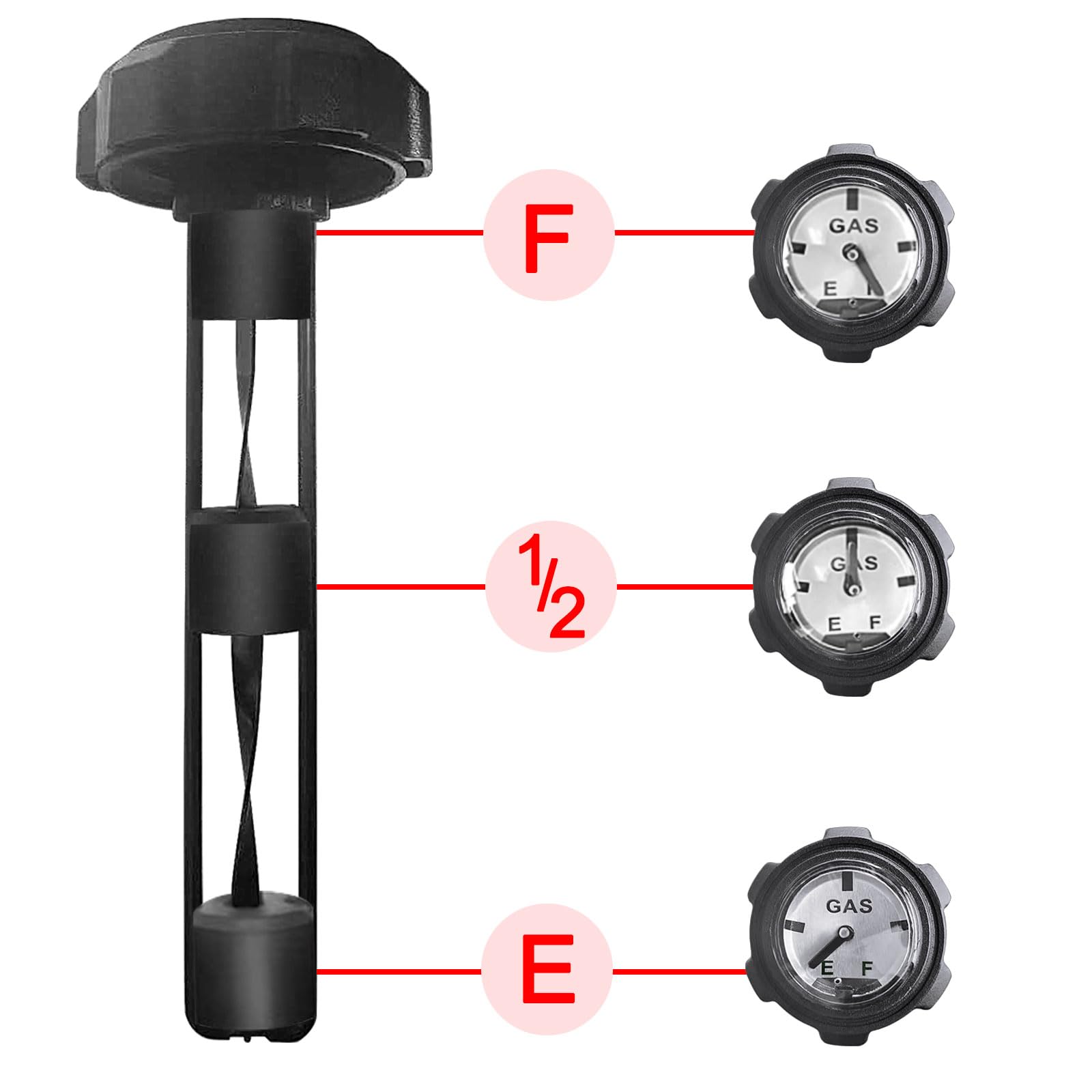 Fuel Gauge For Polaris Magnum Trail Boss Trail Blazer ATP 330 Diesel 455 2871442 - Foto 11