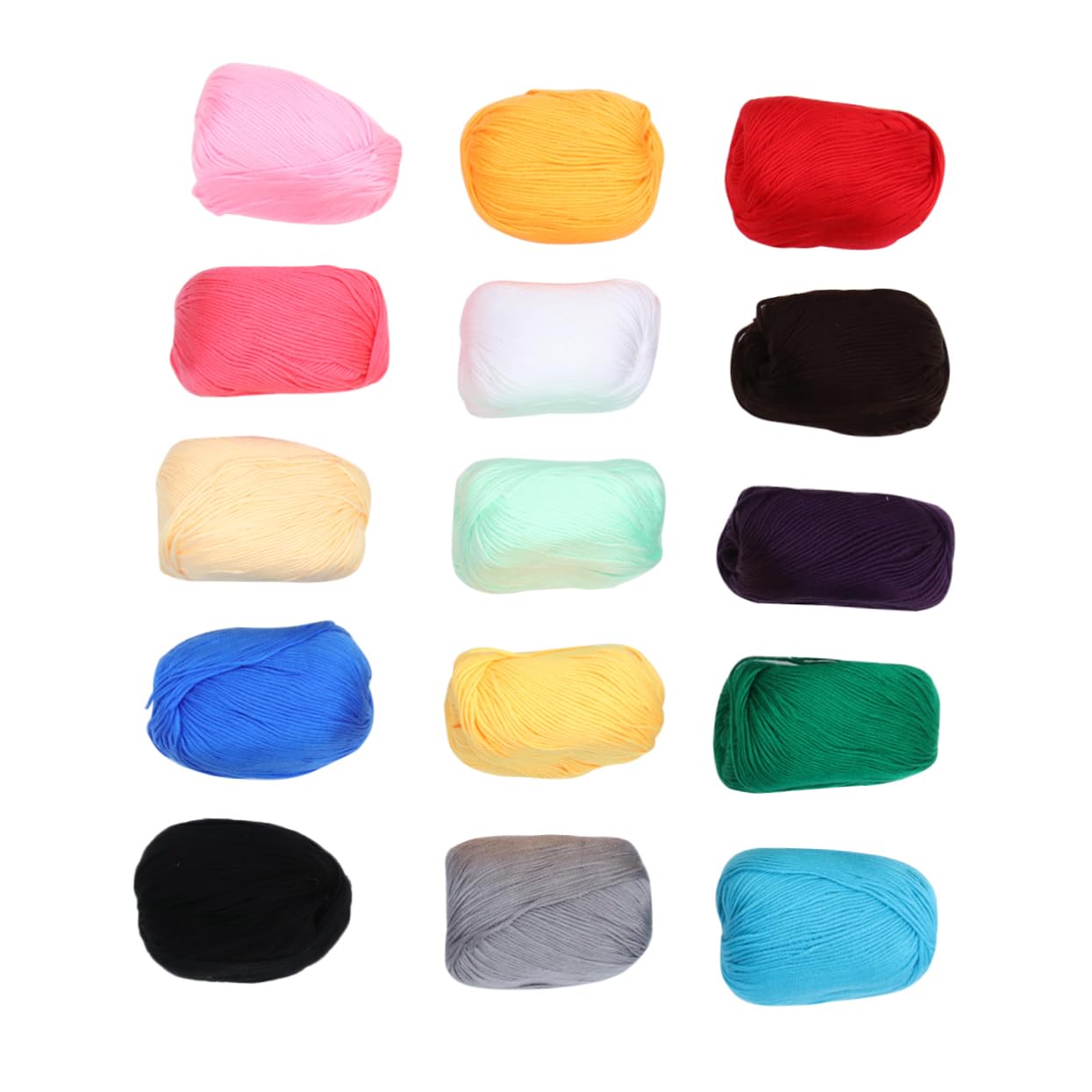 Hilo de Lana, 30 Piezas Kit de Inicio de Fieltro con Aguja Tops de Punto Proyectos de Tejer con Hilo de Lana Fieltro con Aguja Suministros for Tejer Lana acrílica Tejer