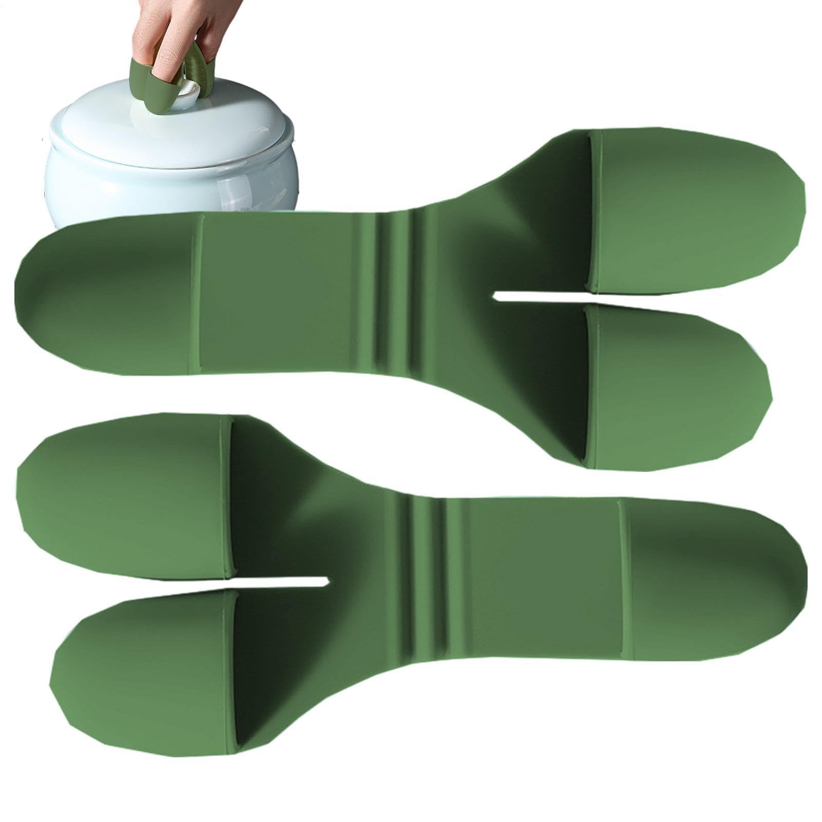 Guanti da cucina resistenti al calore e mini guanti da cucina, antiscivolo, guanti protettivi per cucinare, cuocere e friggitrice ad aria, confezione da 2