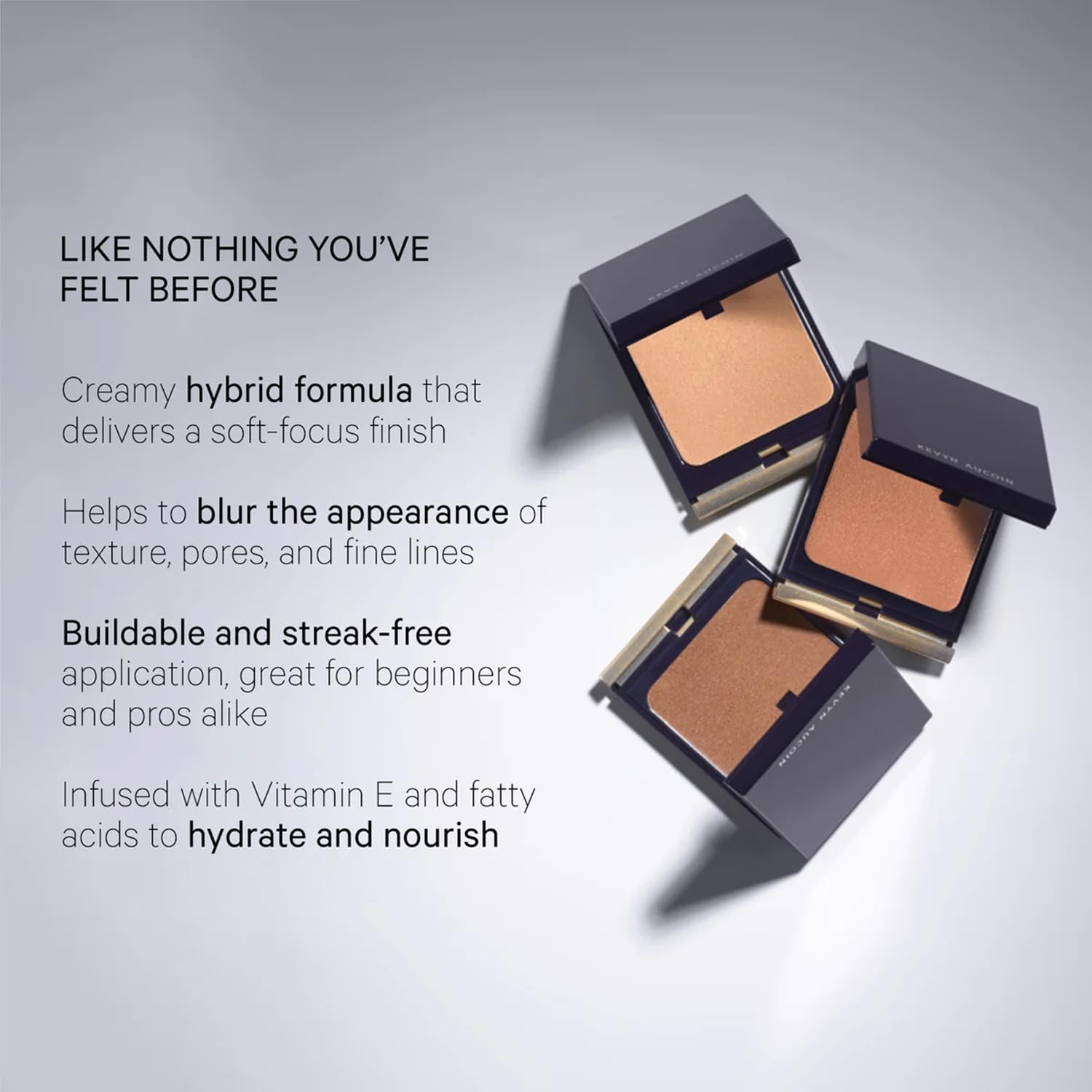 Kevyn Aucoin Sensual Skin Bronzer, Golden Hour - Medium (Balanced Bronze für mittlere bis hellbraune Hauttöne): erhalten Sie einen sonnengeküssten Glow Creme-zu-Puder-Formel Verwischen Sie Textur