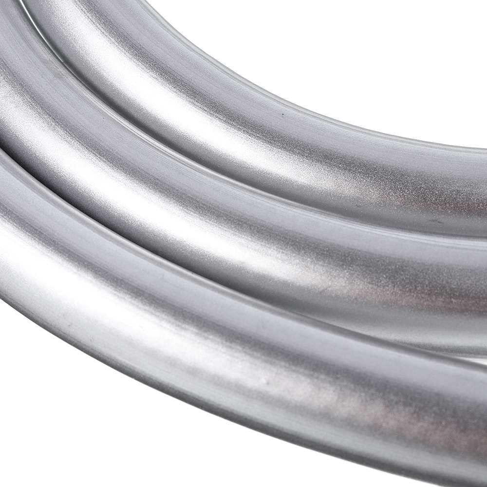 Manguera de ducha flexible de PVC de 2 m de alta presión con diseño antitorceduras, compatible con cabezales de ducha y bañeras de mano, fácil de instalar