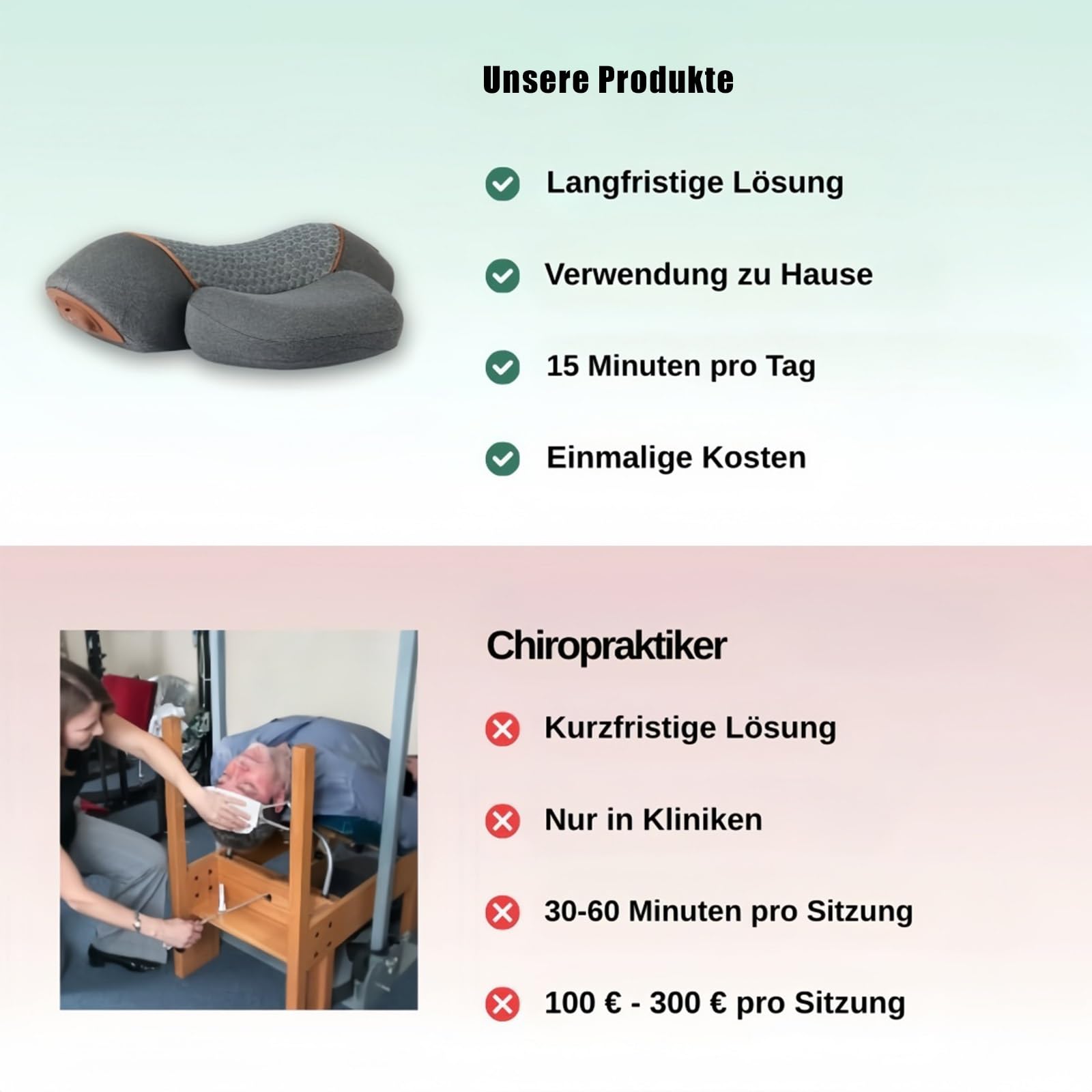 2026 Theratex 3-in-1 Massagegerät, Triple Method Shoulder Massager mit Heizung, Massage & Traktion, Thera Kissen 3 in 1 Therapie Kissen Relavie, Lindert Muskelermüdung(Space Grau)
