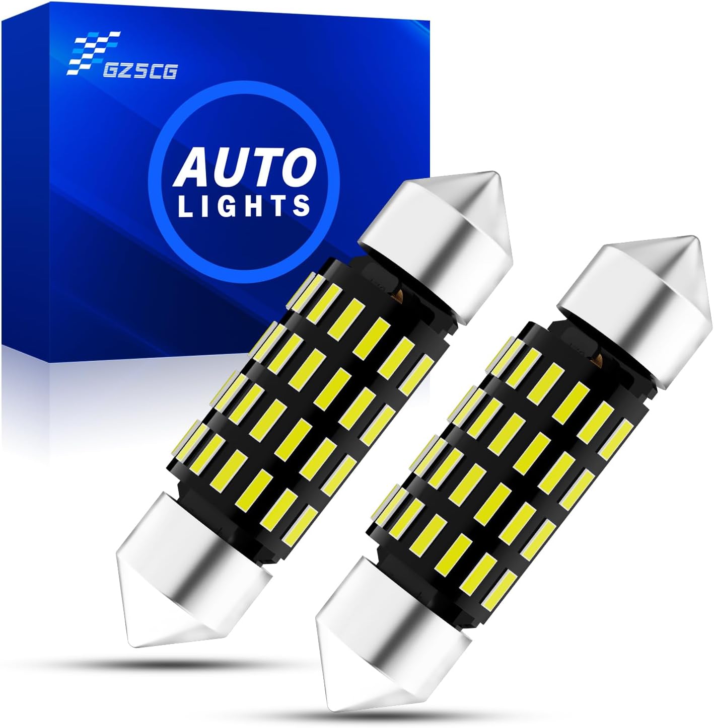 LIGHTWORLD24 10 x Soffitte 12V 5W C5W SV8,5 36mm Kennzeichenbeleuchtung ...