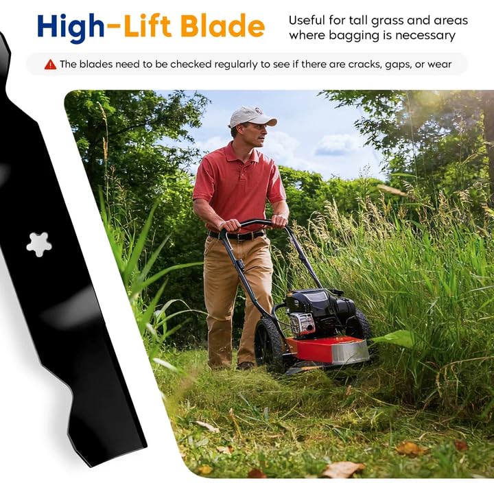 Amazon.com : Aeagle 532187256 High Lift Blades for Husqvarna Z254