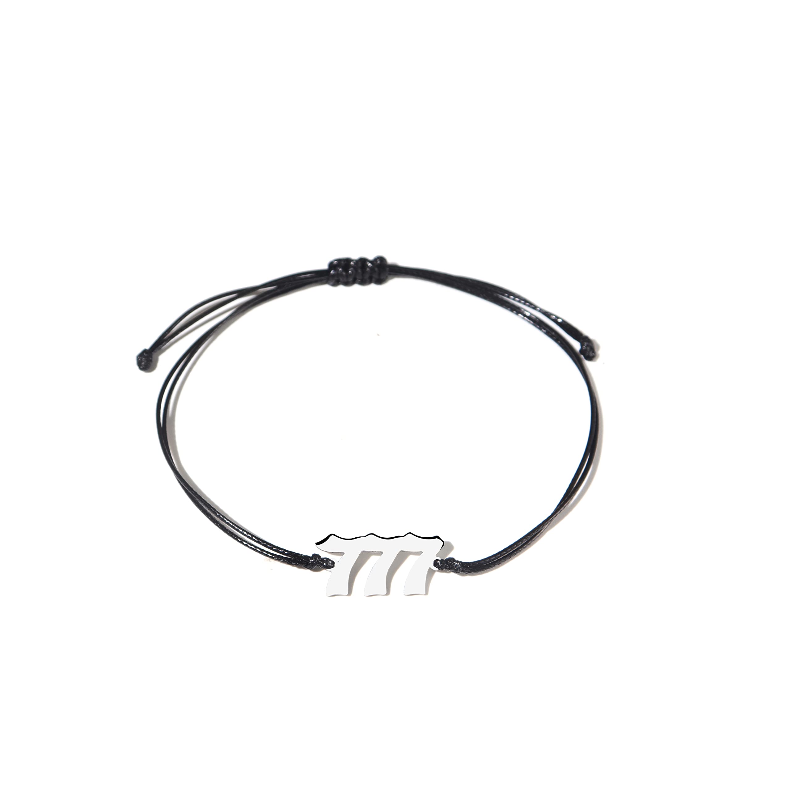 Pingyongchang Number Bracelet 000 111 222 333 444 555 666 777 888 999 Lucky Bracelet Numerology Jewelry for Women Men Friendship Gift