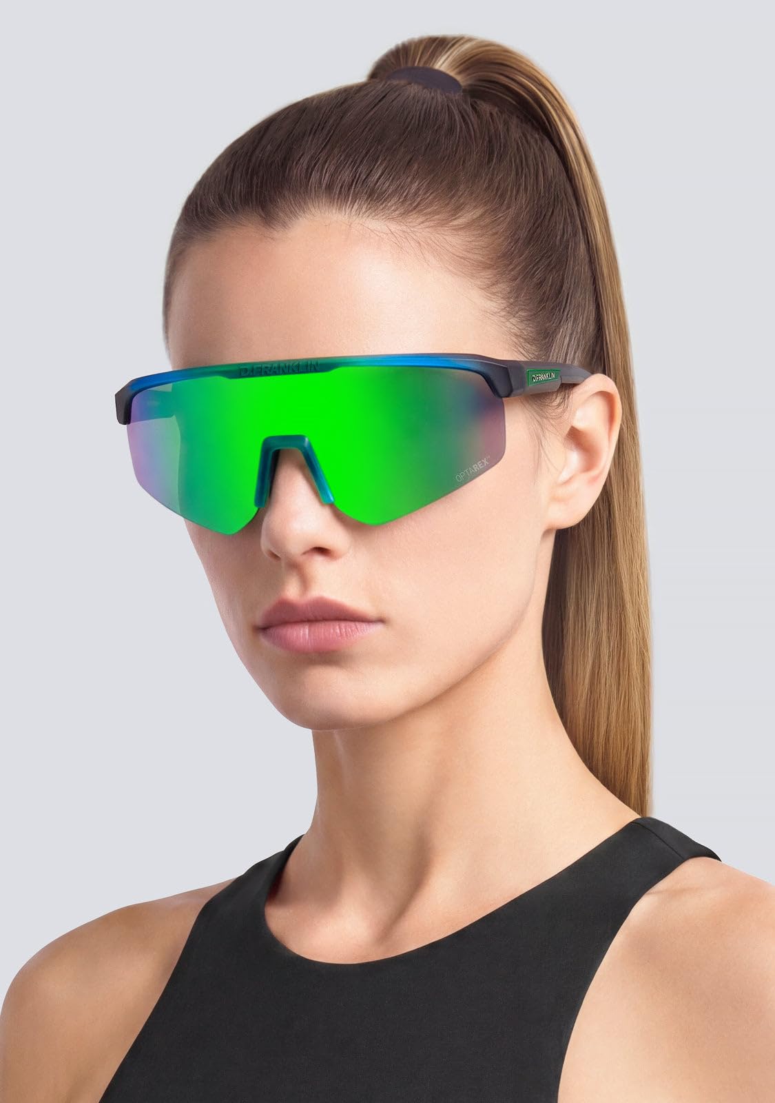 D. Franklin D.Franklin - Okulary przeciwsłoneczne unisex z soczewkami ochronnymi UV - Model hurricane