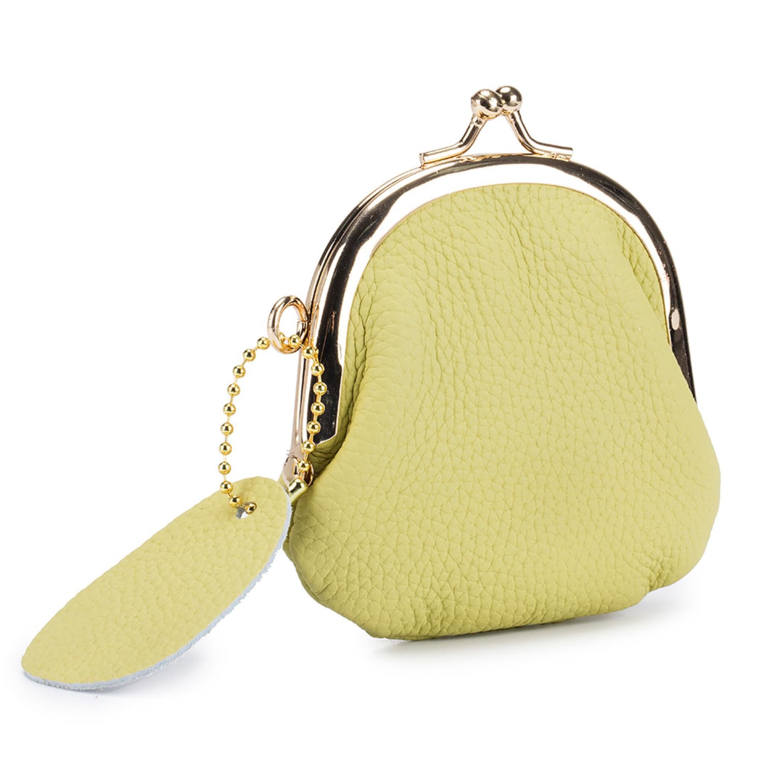 Coin Purse Wallet with Kiss-Lock Coin Purse Portable Coin Purse Mini Change Wallet for Women Card Bag Portable