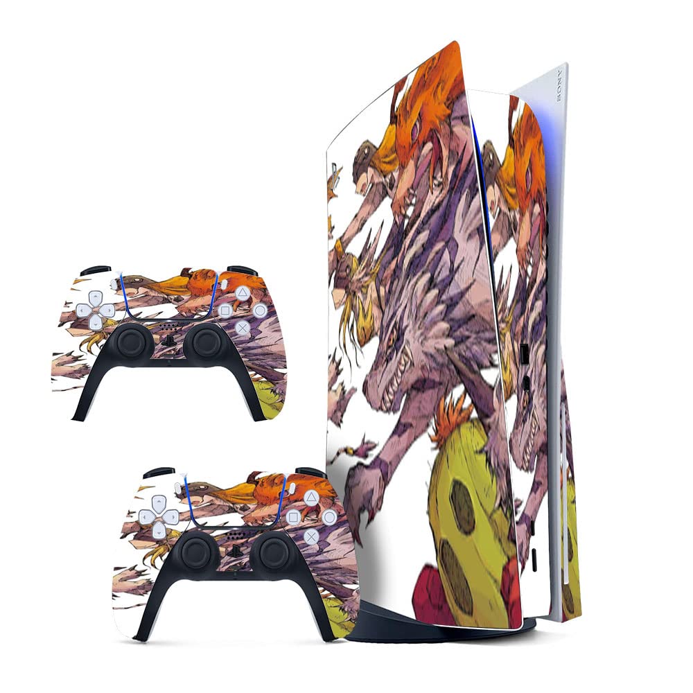 GADGETS WRAP Printed Vinyl Skin Sticker Decal for Sony PS5 PlayStation 5 Disc Edition Console & 2 Controller (Skin Only, Console & Controller not Included.) - Anime Monsters Multicolor (B0BW3RNP7Z) Amazon Price History, Amazon Price Tracker