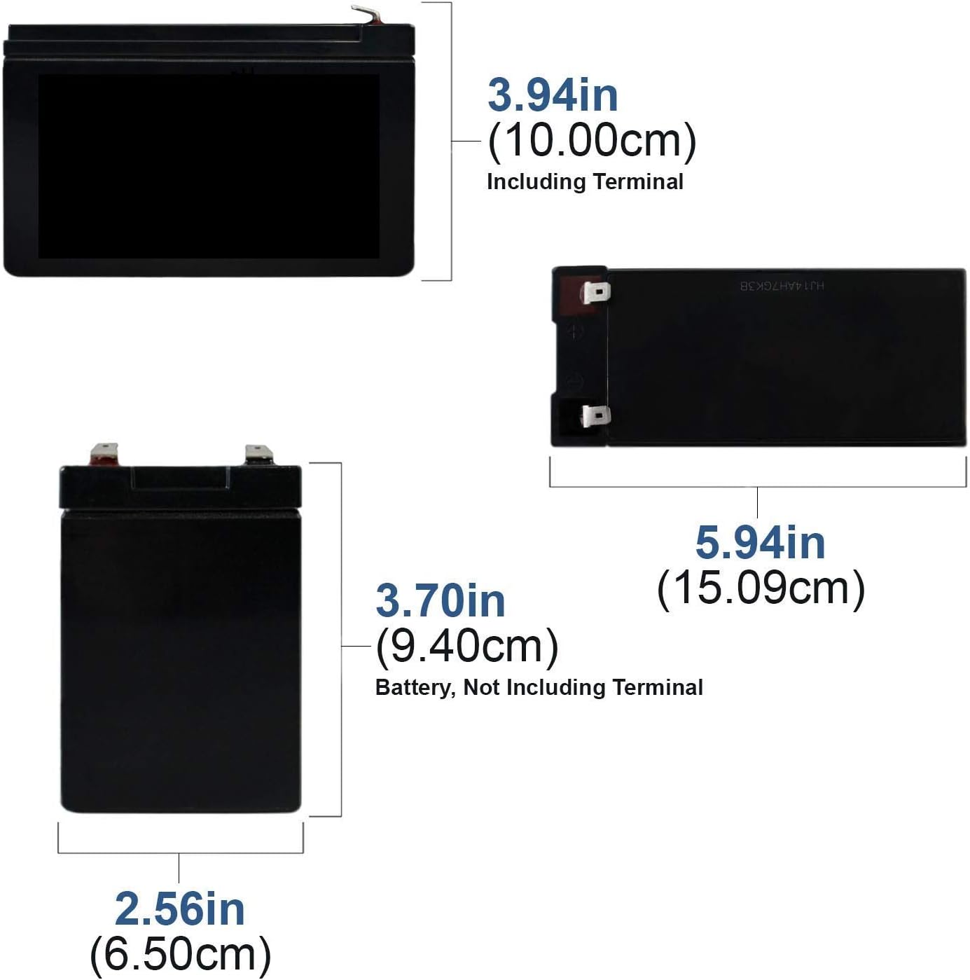 Upgrade to a 12V9ah 28% Longer Run Time Than Original Battery Fits Razor E300 & E325 W15130640003, W13112430003, W13112430185, W15130412003