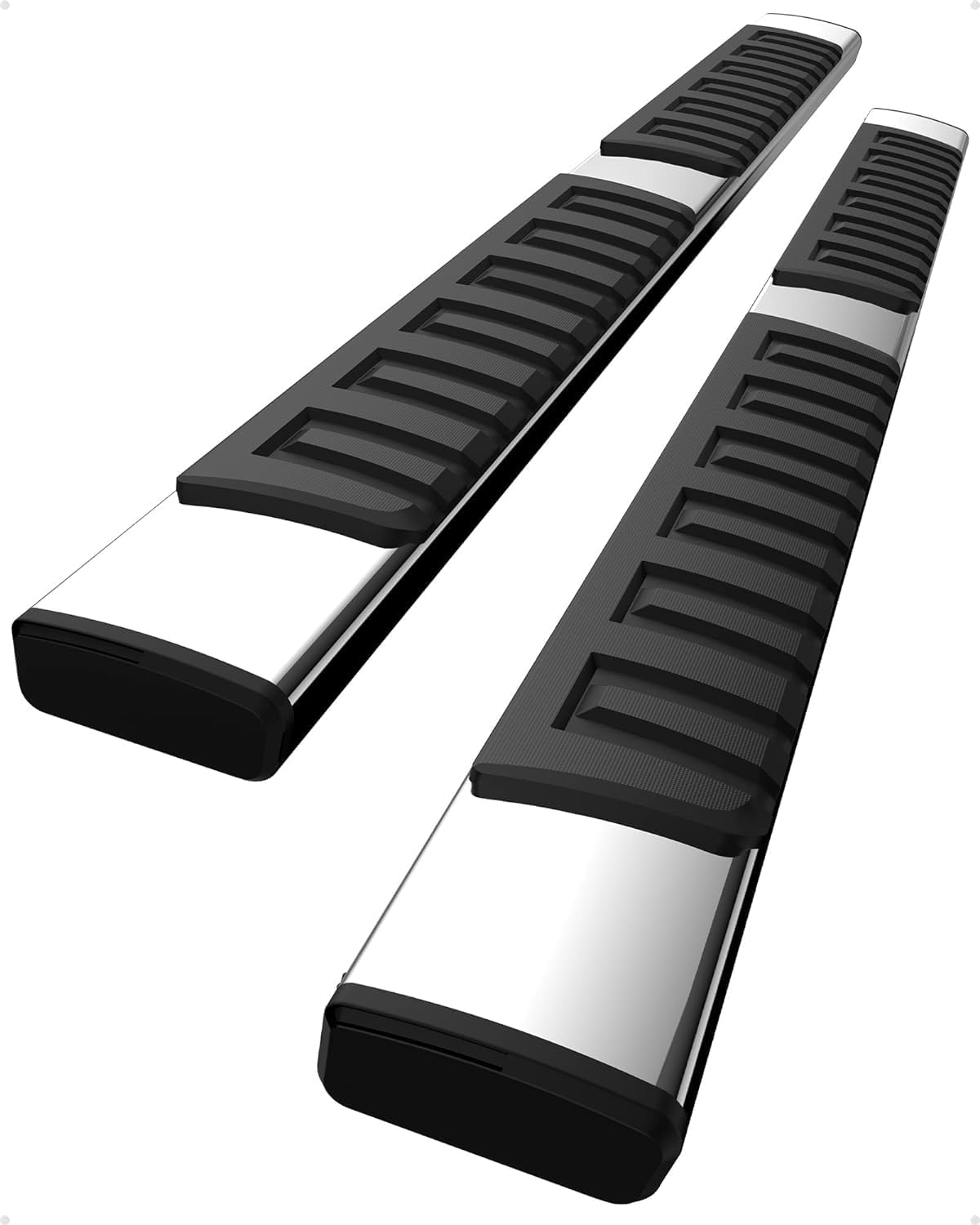 6.5 Inch Running Boards Compatible with 2019 2020 2021 2022 2023 2024 Dodge Ram 1500 New Body Only Quad Cab/Extended Cab,Stainless Steel Side Steps Nerf Bars