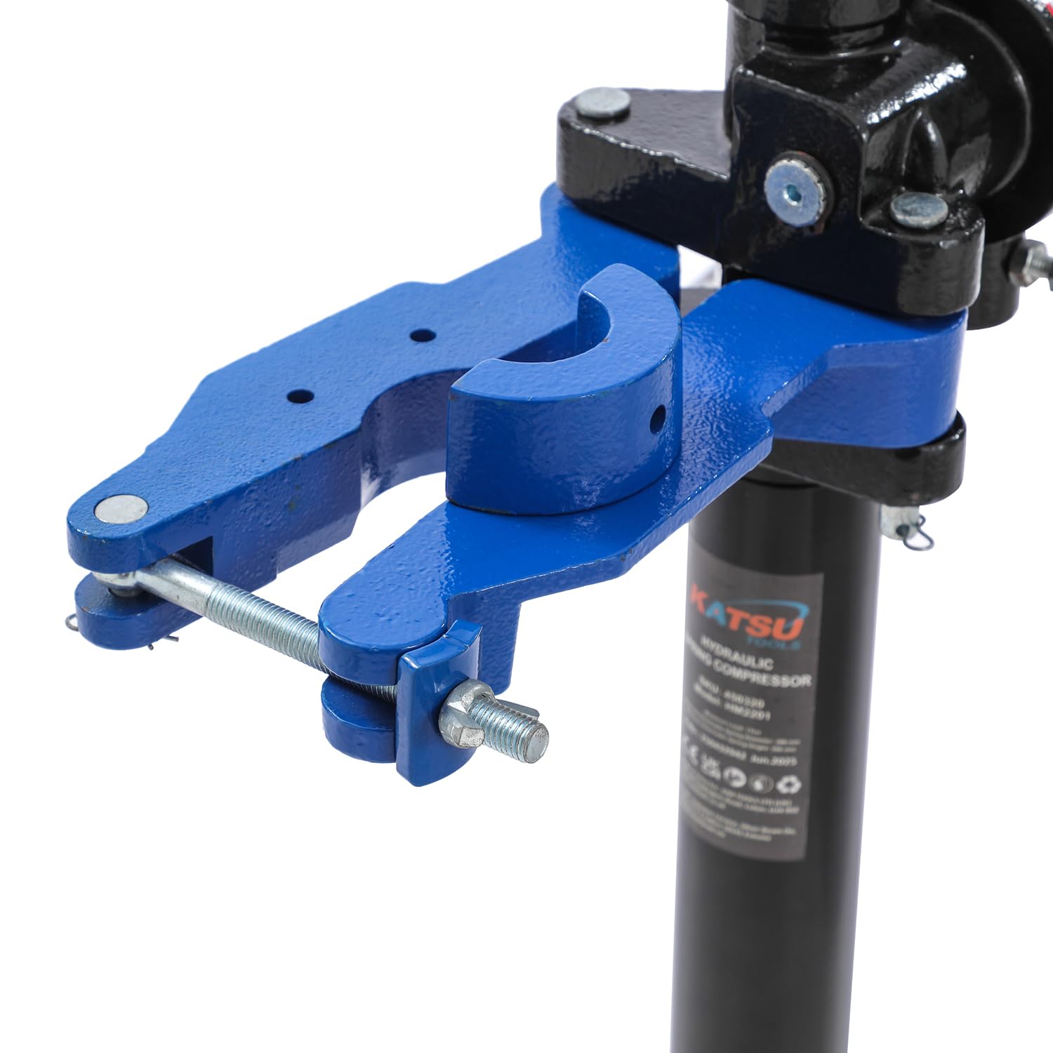 KATSU Tools Compresor de resorte, capacidad de 2200 libras, herramienta de compresor de resorte helicoidal manual, para reparaciones de automóviles, furgonetas y camiones 450320