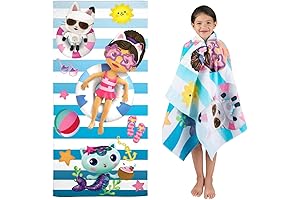 Franco DreamWorks Gabby's Dollhouse Beach Towel
