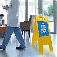 Vista 7 de Headline Sign - Tabla sándwich personalizable con marco en A para exteriores, doble cara con insertos de cubierta protectora de plástico resistentes